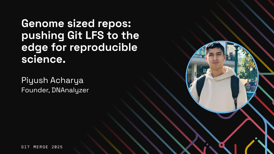 Genome sized repos: pushing Git LFS to the edge for reproducible science